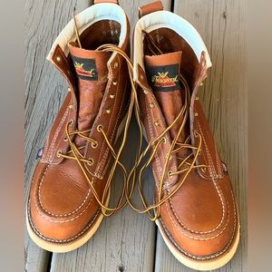 Thorogood Men’s 6” American Heritage Steel Toe Wedge Sole Boot (USA) 804-4200